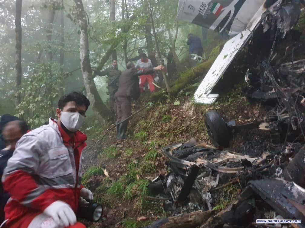 وفاة الرئيس الإيراني بحادثة تحطم مروحيته